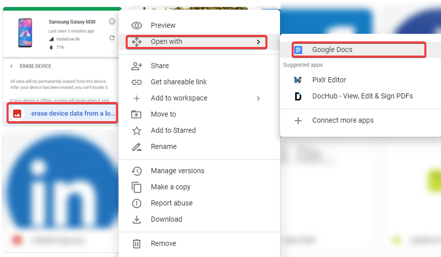 Google Dokümanlar'da Görseli Metne Dönüştürme