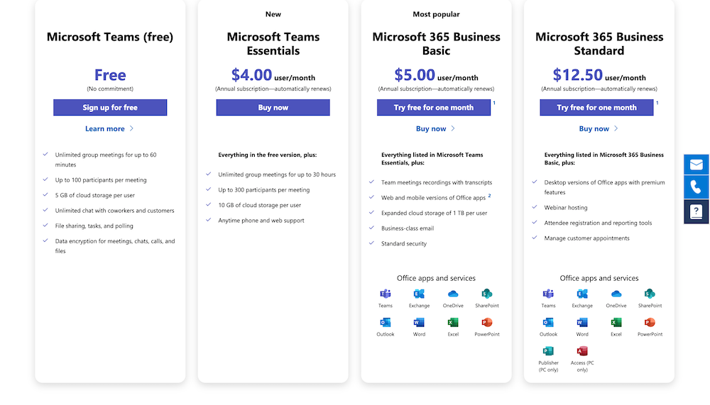 Harga Tim Microsoft