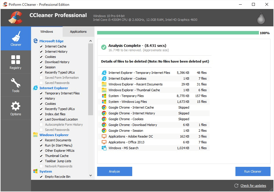 CCleaner - La mejor aplicación de limpieza