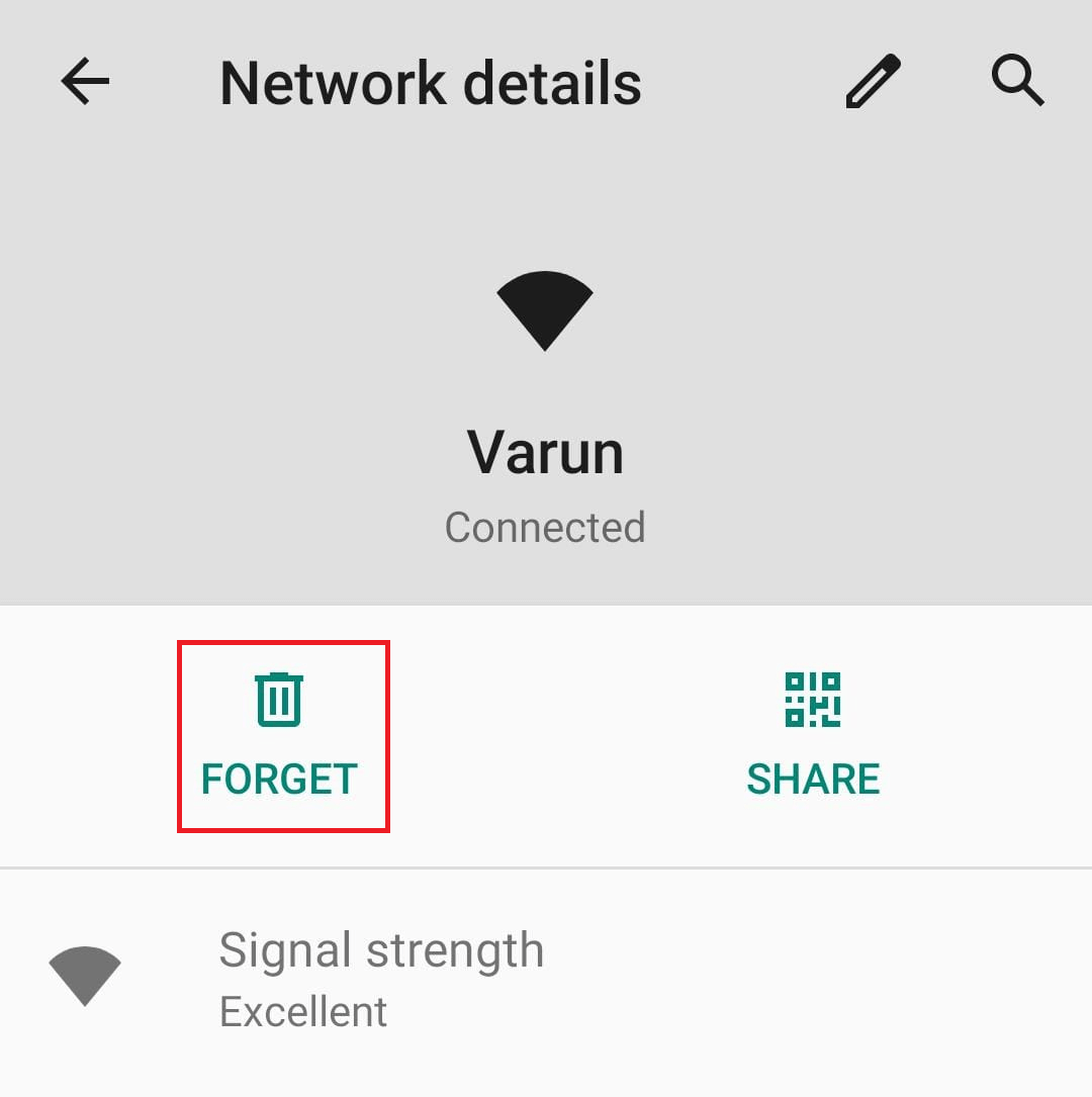 Lupakan jaringan Wi-fi
