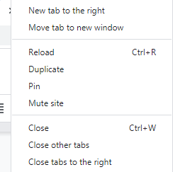 Schließen Sie alle nicht benötigten Browser-Tabs