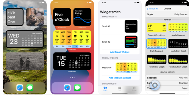 หน้าจอหลักของ iOS 14