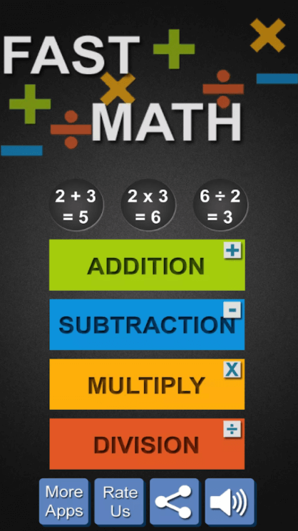 Matematica veloce per bambini con tabelle3