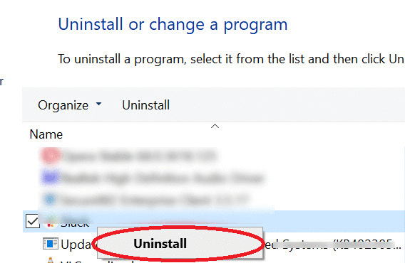 Désinstaller ou modifier