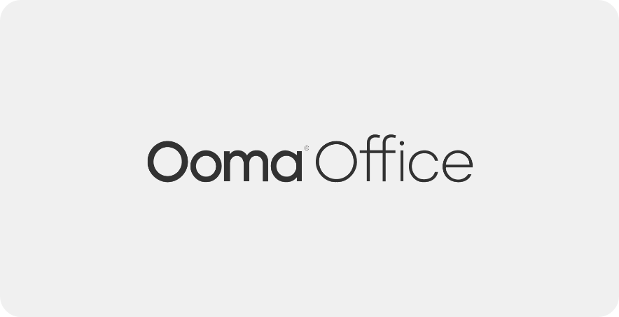 โลโก้สำนักงาน ooma