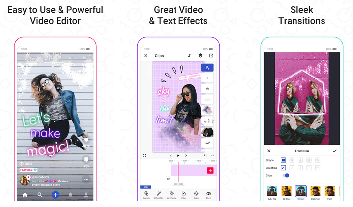 Editor de video Funimate