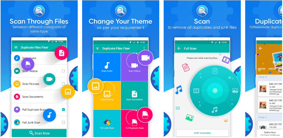 Reparador de archivos duplicados en android