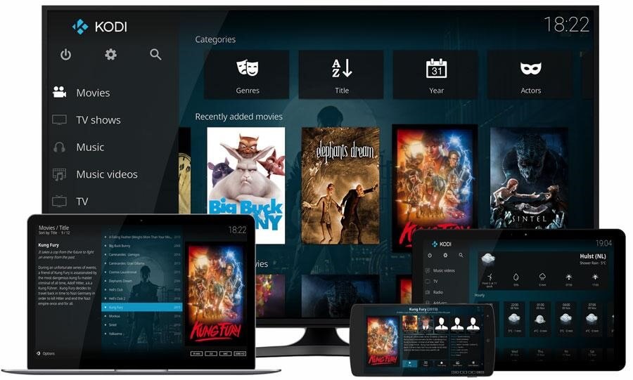 Kodi Mediaplayer für Windows