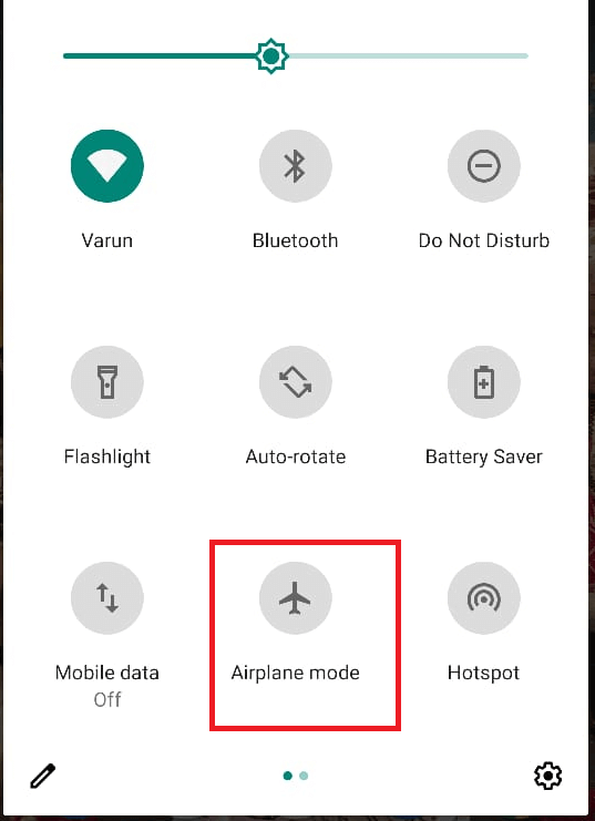 Aktifkan dan Nonaktifkan Mode Pesawat