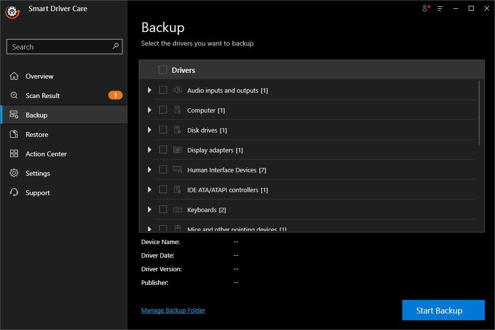 Backup de Drivers Instalados
