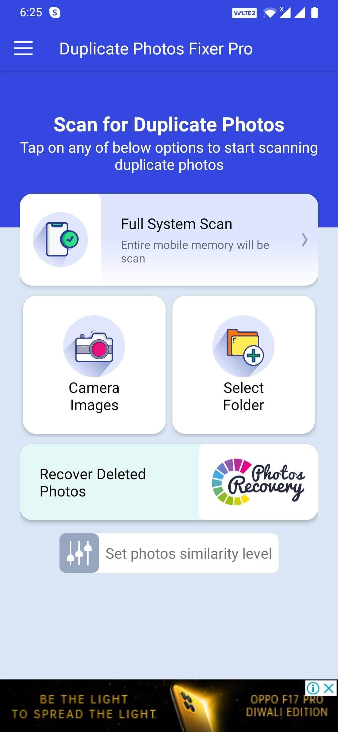 Duplicate Photos FixerPro-重複した写真をスキャンする