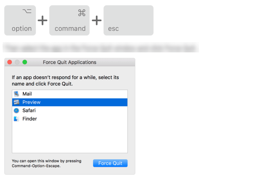 اختصار Macbook Task Manager