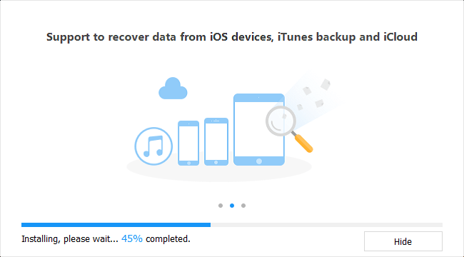 UltFone IOS veri kurtarma yazılımının Kurulumunu yükleyin