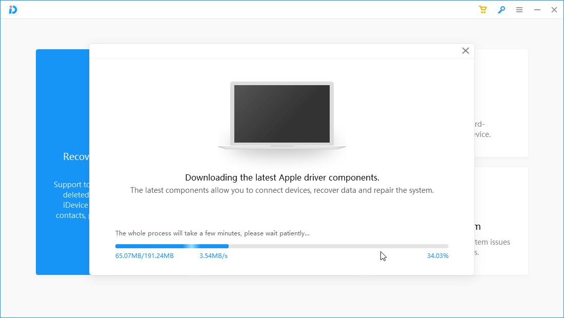 iOS'ta Gerekli Sürücü Kurulumu
