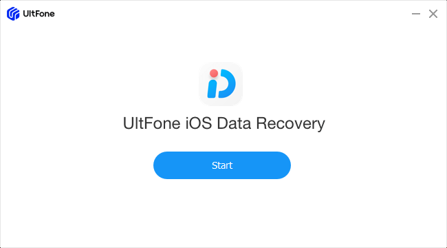 UltFone iOS veri Kurtarma Başlatma Aracı