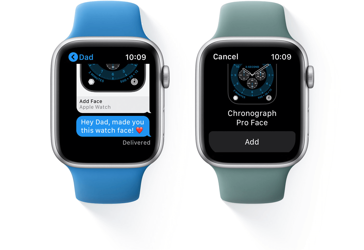 アップルウォッチフェイスの変更