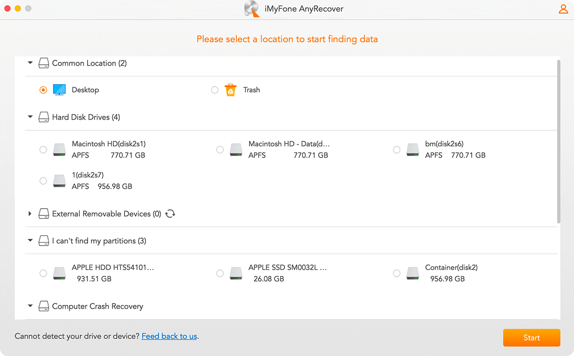 iMyfone AnyRecover 数据恢复