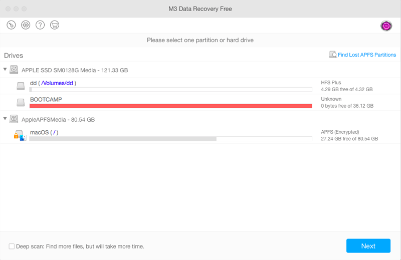 适用于 Mac 的 M3 数据恢复软件