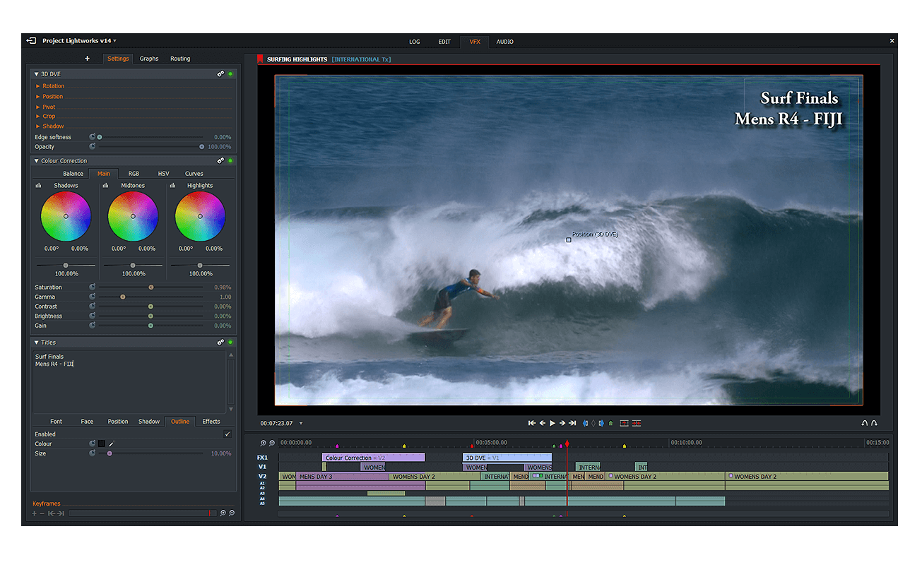 Lightworks - Logiciel de montage vidéo pour Mac