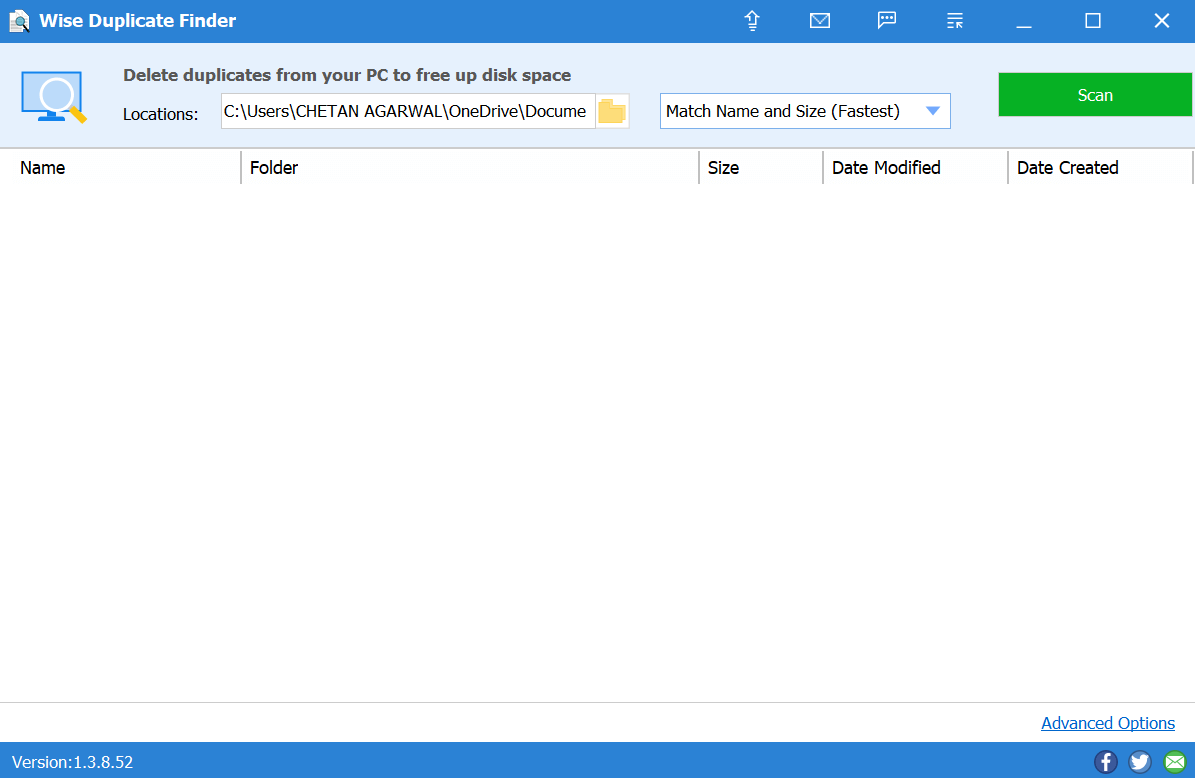 Удаление дубликатов с помощью Wise Duplicate Finder