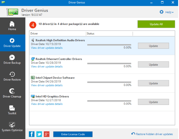 Driver Genius - Herramienta de actualización de controladores