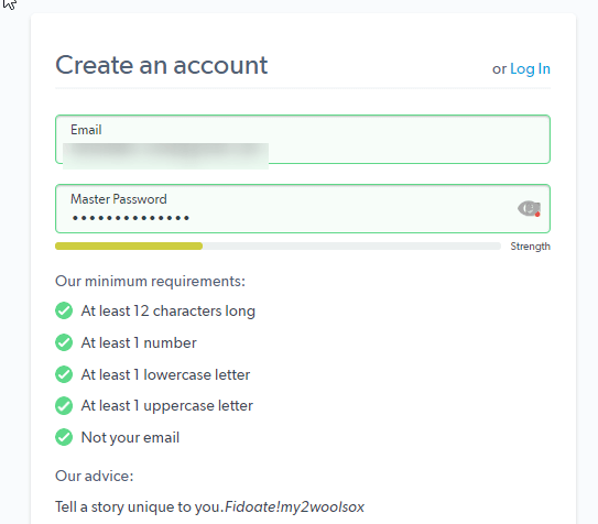 Créer un compte sur LastPass