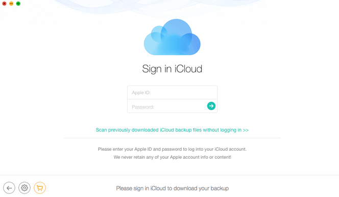 Pulihkan dari iCloud