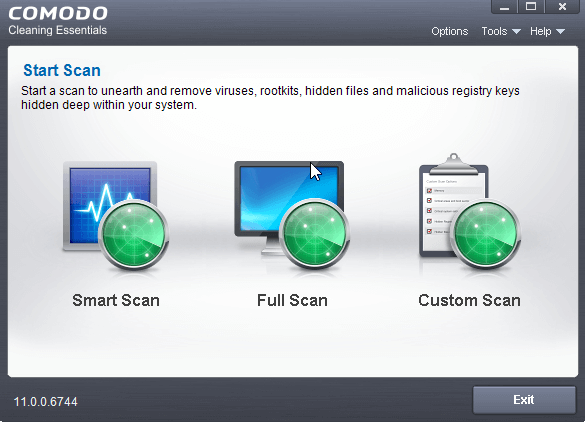 Les essentiels du nettoyage Comodo