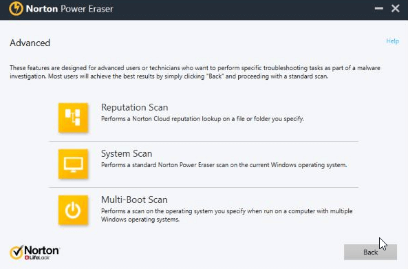 Norton Power Eraser