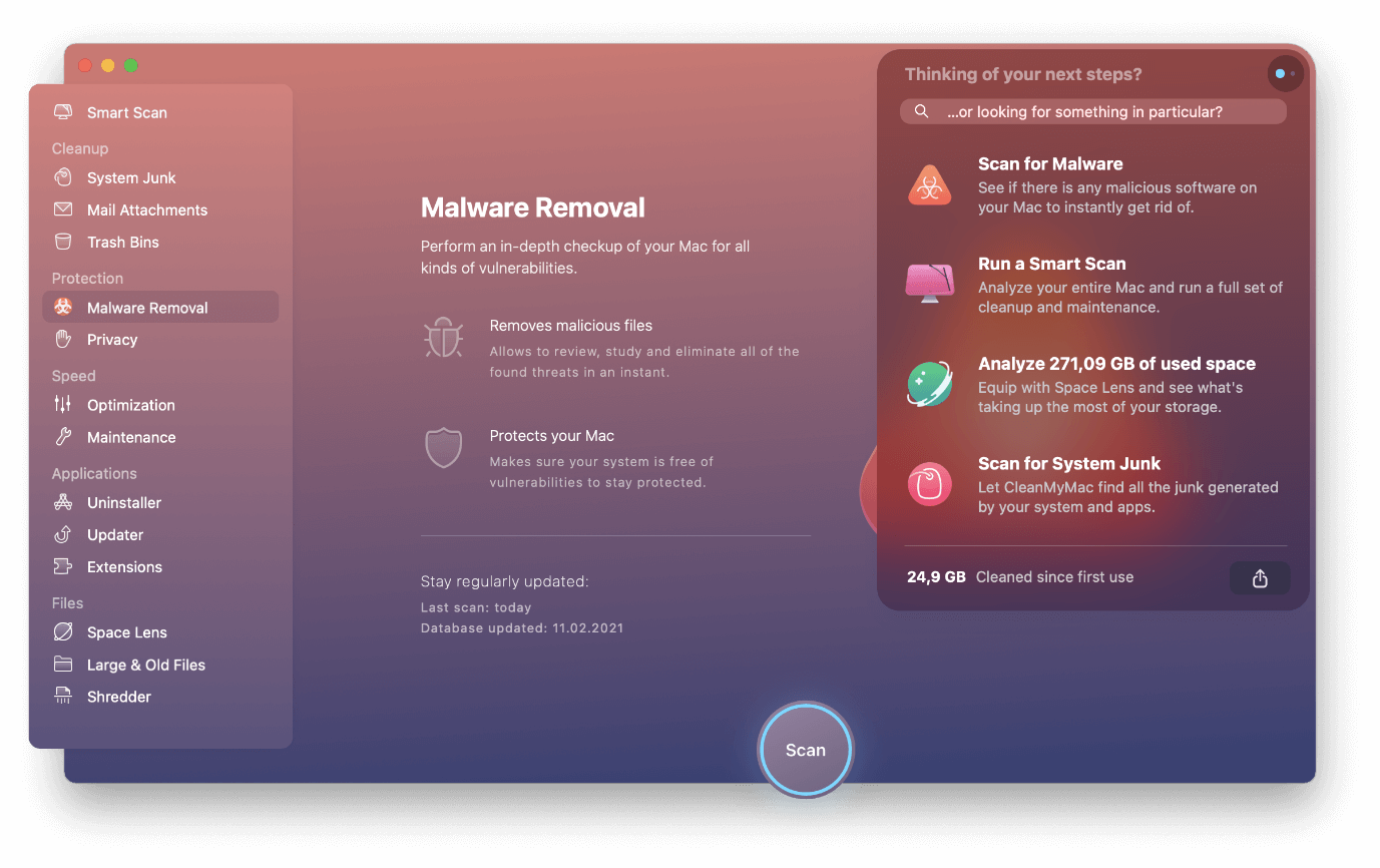 infeksi malware