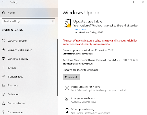 Pembaruan Windows