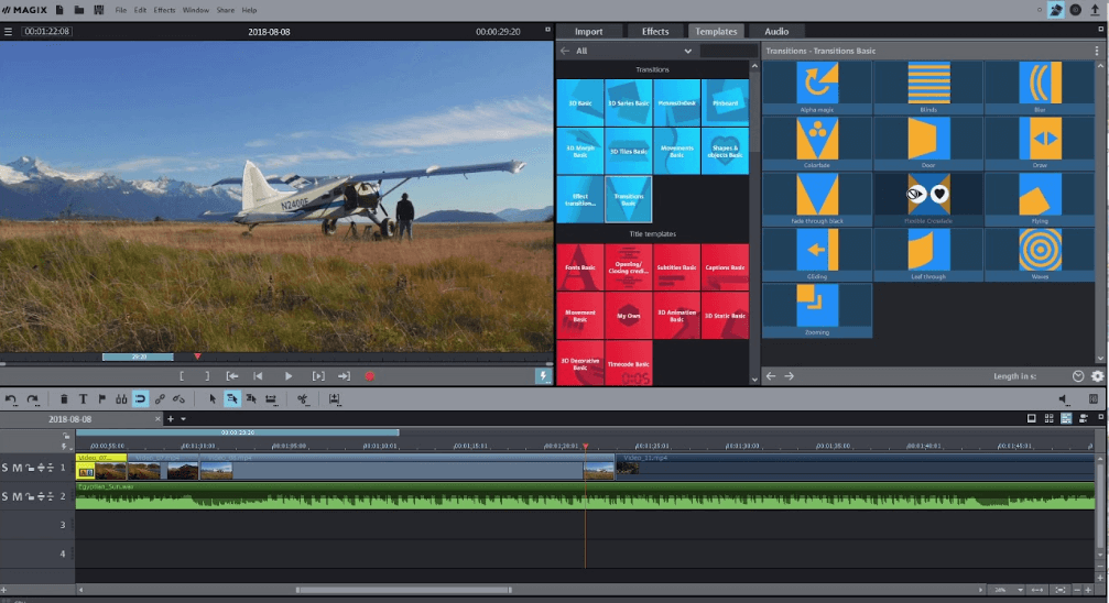 Magix Movie Edit Pro - ซอฟต์แวร์แก้ไข GoPro