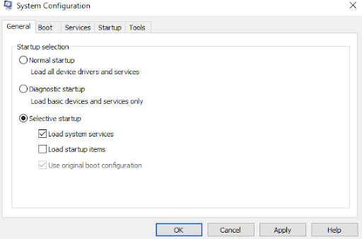 Configuración del sistema