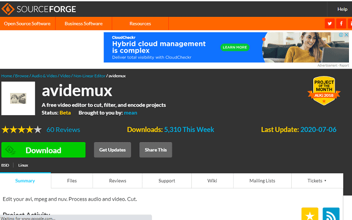 perangkat lunak avid mux