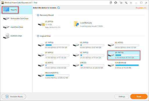 أداة MiniTool