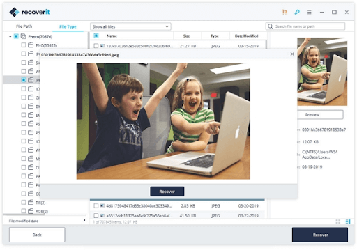 Recoverit استعادة البيانات