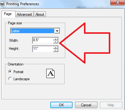 imprimir uma página da web print a web page