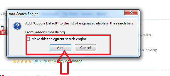 Google을 내 기본 검색 엔진으로 설정 make google my default search engine
