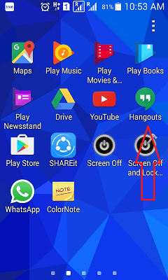 Aplicația Android Hangouts