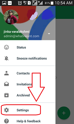 Schimbați fotografia de profil Gmail