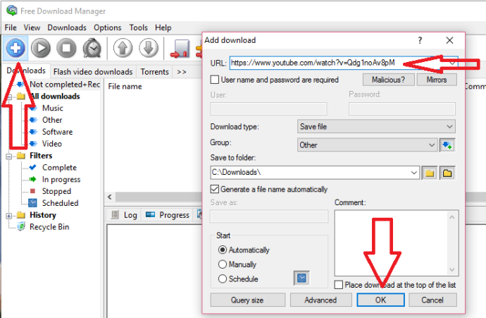 cara mendownload audio dari video youtube