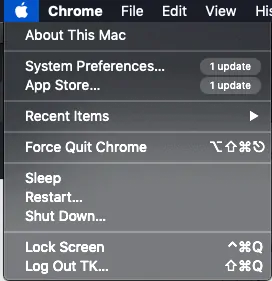 เมนูแอปเปิ้ล- รหัสผ่านป้องกันไฟล์บน mac
