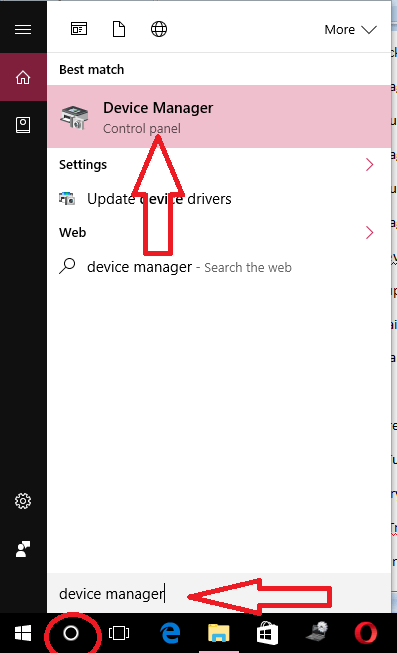ค้นหาโดยใช้ Cortana ใน windows 10