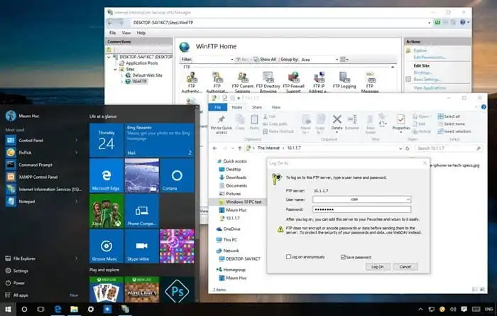 berbagi file dengan ftp