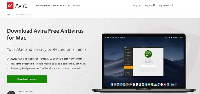 Antivirus senza Avira per Mac