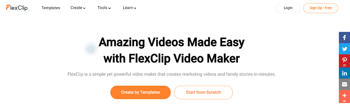FlexClip - 在线视频编辑器