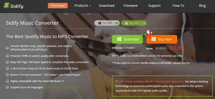 Strona główna Sidify Music Converter