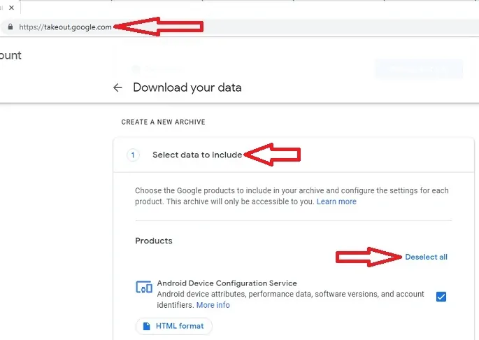 takeout.google.com 网页