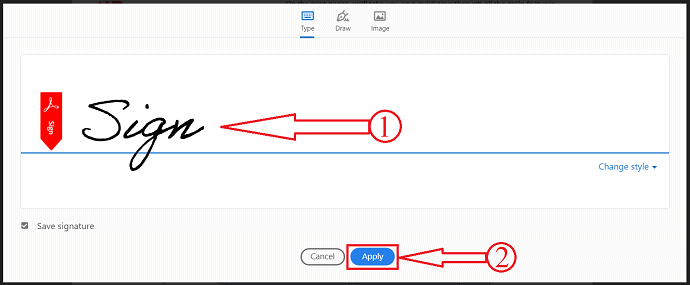 登录 Adobe Acrobat