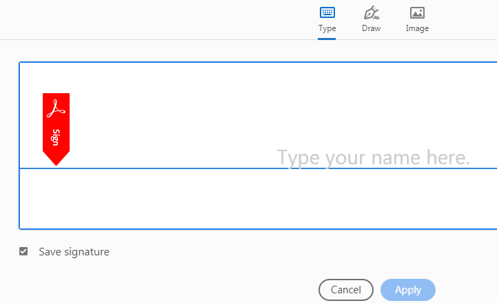 在 Adobe Acrobat 中添加签名
